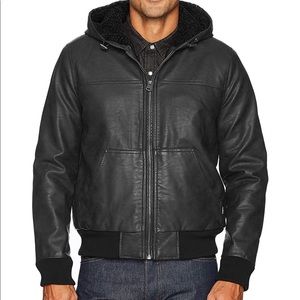 Levi’s leather hoody
